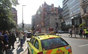 FOTO: AA / Požar u hotelu u poznatoj četvrti Knightsbridge u Londonu